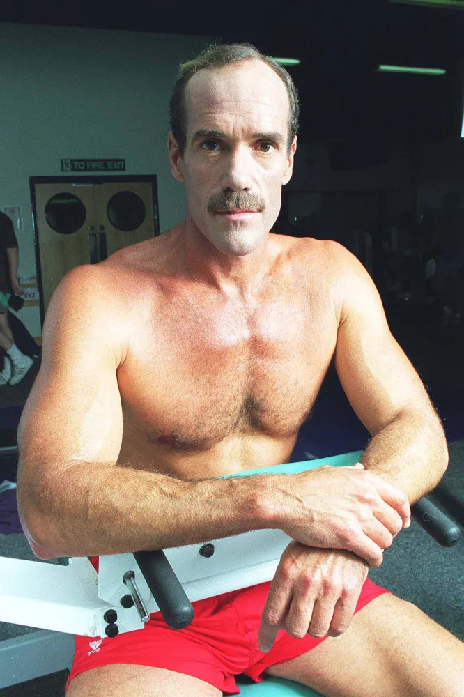 O ator Michael Newman, famoso por seu papel em 'SOS Malibu'.
