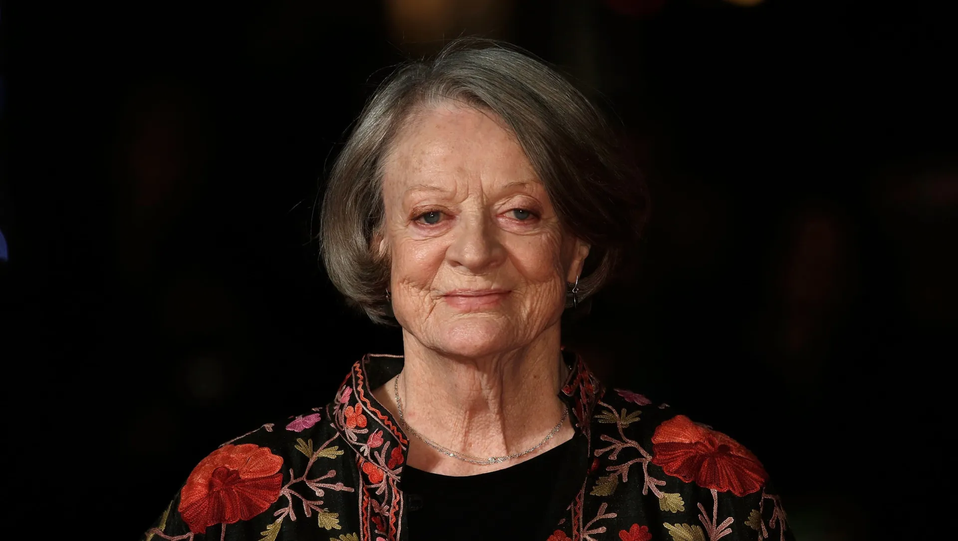 A aclamada atriz britânica Dama Maggie Smith.