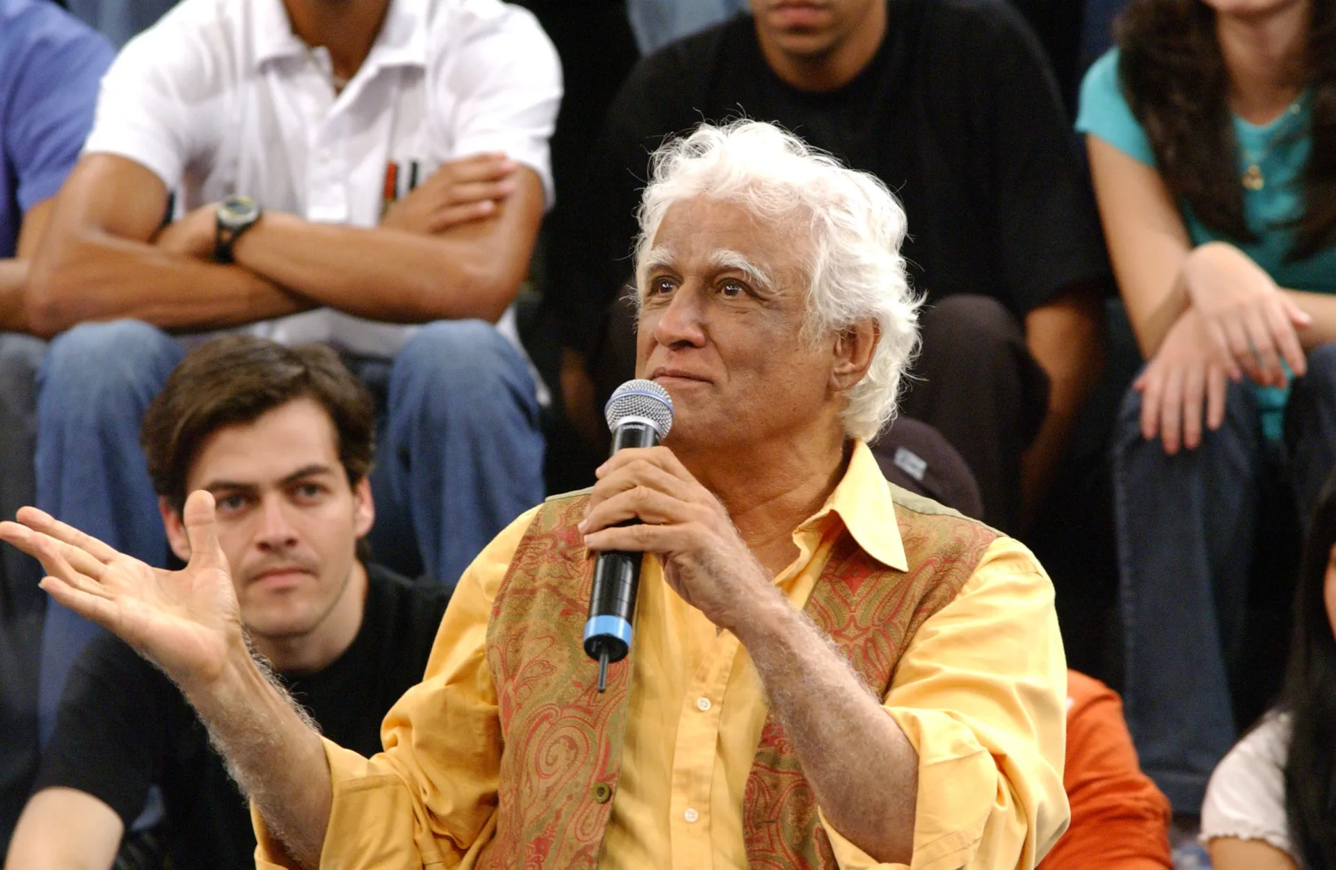 O cartunista e escritor Ziraldo, criador do Menino Maluquinho.