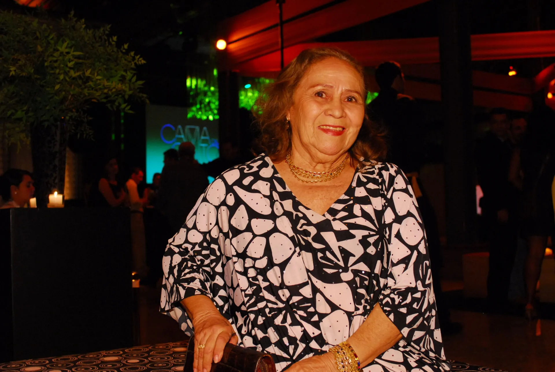 A atriz Ilva Niño, a eterna Mina de 'Roque Santeiro'.