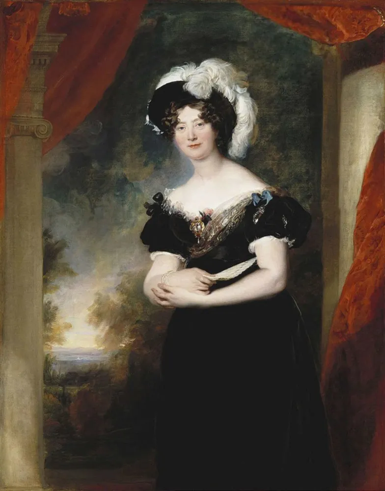 Retrato da Princesa Mary, Duquesa de Gloucester e Edimburgo, conhecida por sua natureza cuidadosa.