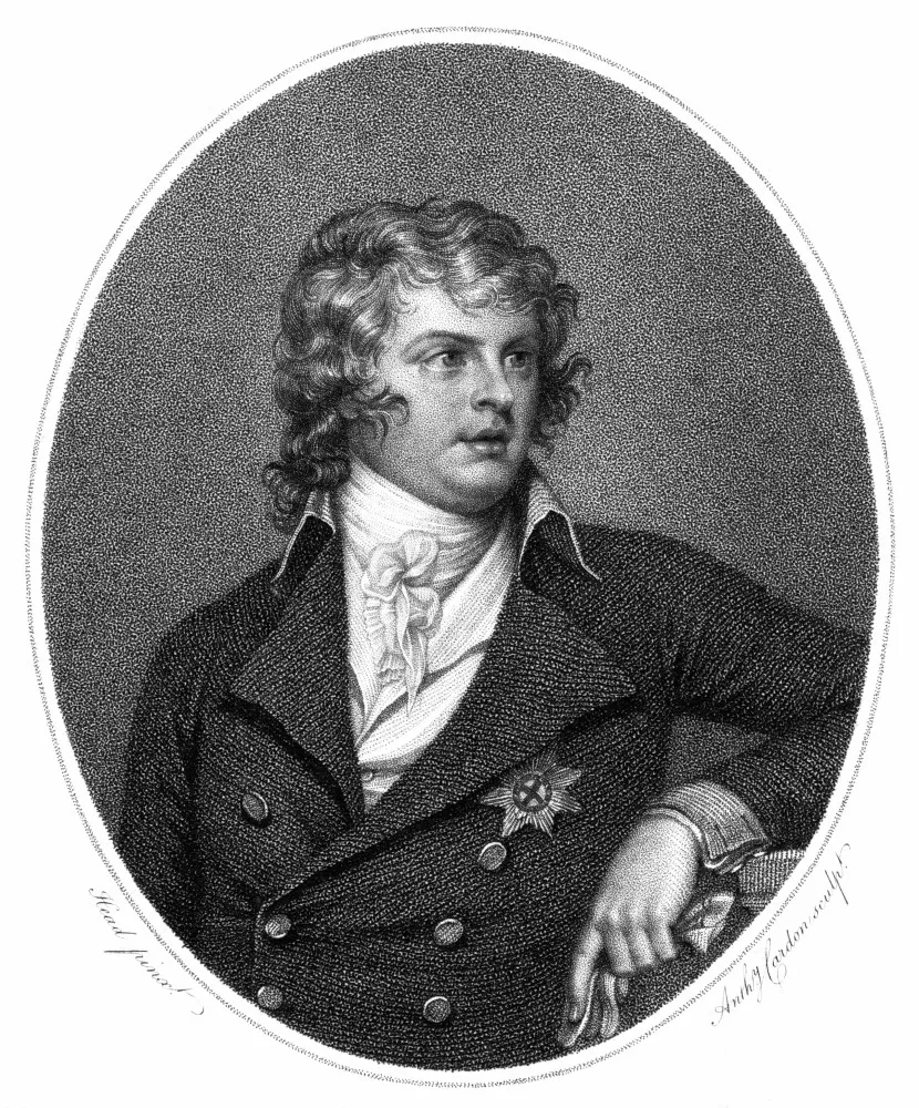 Retrato do Príncipe Augustus Frederick, Duque de Sussex, conhecido por suas visões liberais.