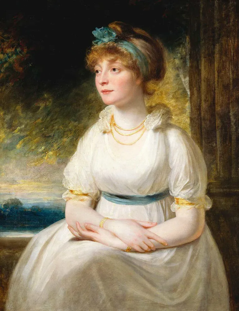 Retrato da Princesa Sophia do Reino Unido, uma figura enigmática e reclusa.