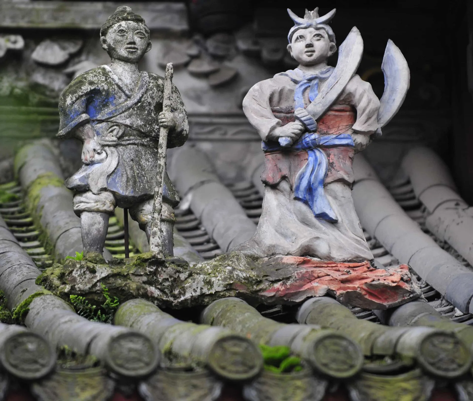 Guerreiros de Terracota em exibição, representando o poder militar da dinastia Qin.