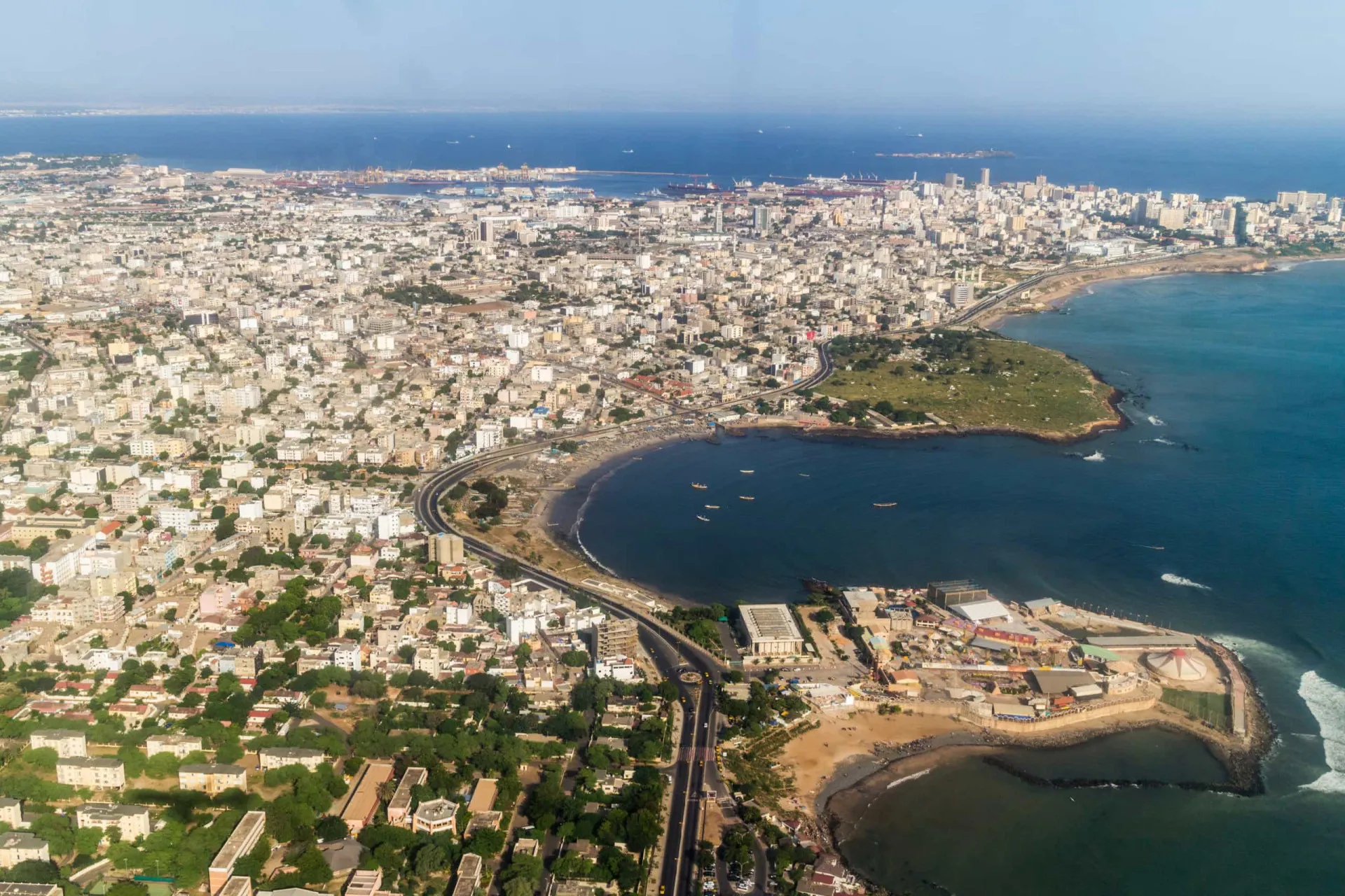Monumento da Renascença Africana em Dakar, Senegal.