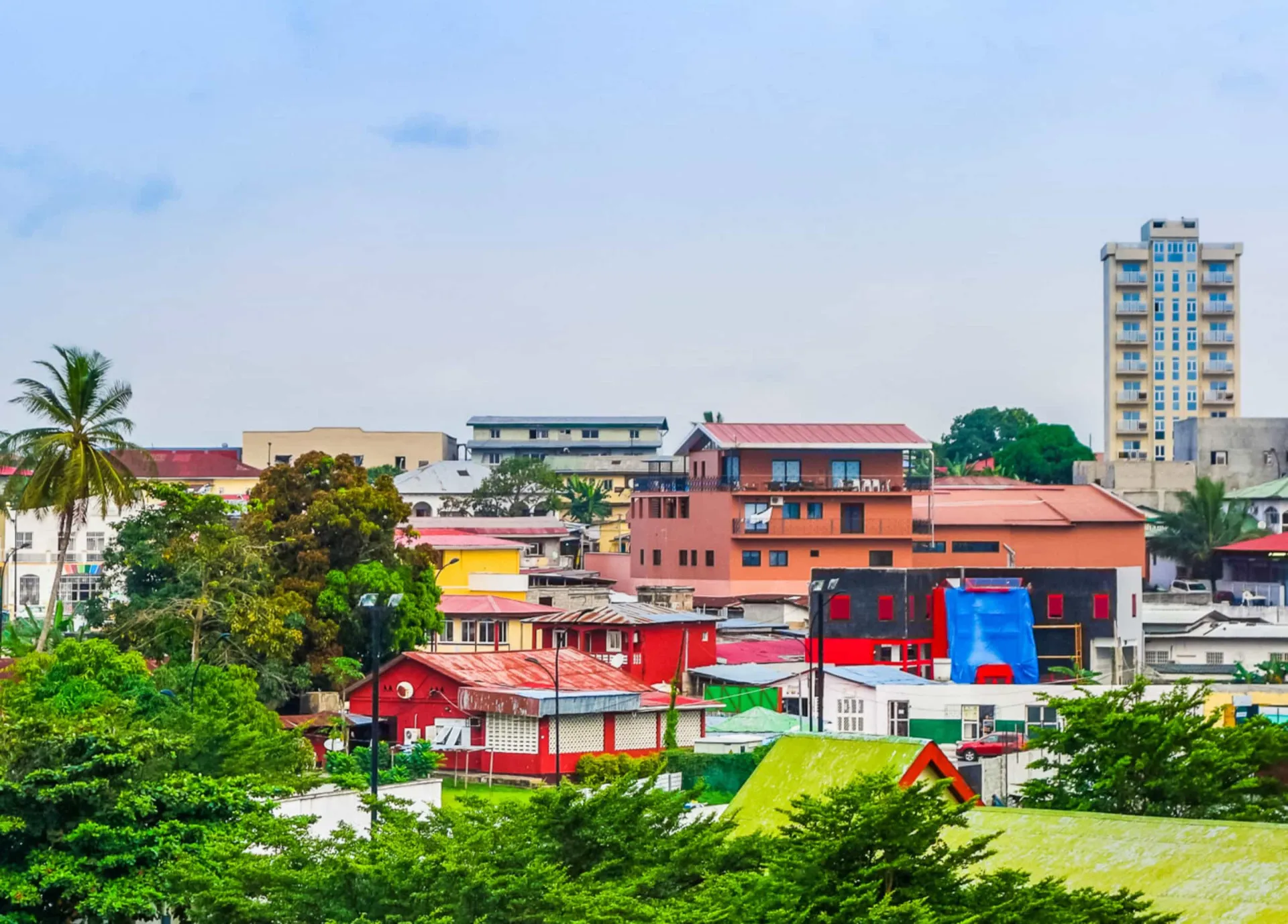 Catedral de Malabo na Guiné Equatorial.
