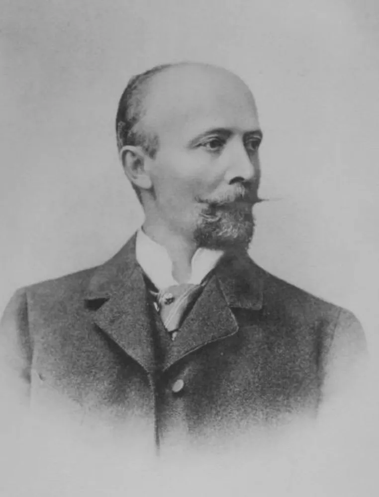 Retrato antigo do bacteriologista alemão Rudolph Emmerich, um pioneiro esquecido.
