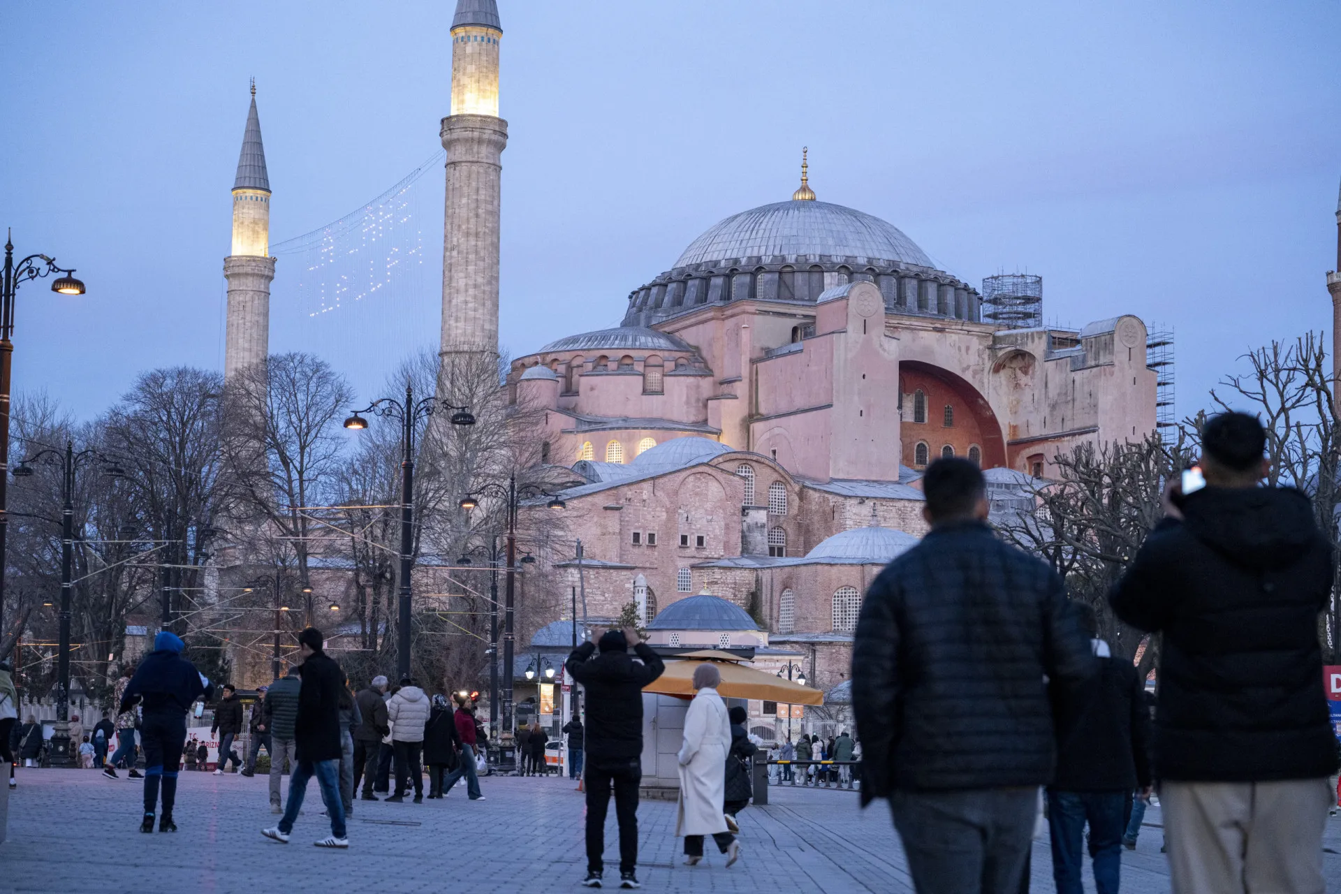Mesquita Azul em Istambul, um marco da cultura e religião turca.
