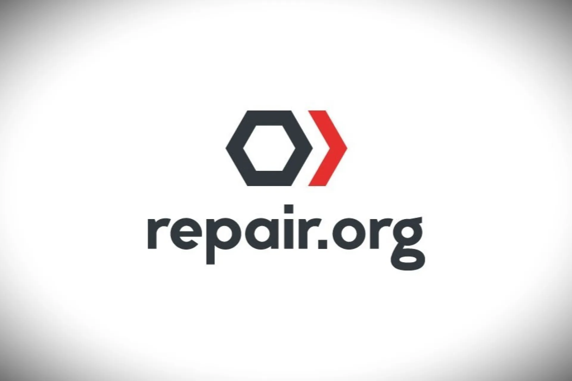 Logotipo da Repair Association, uma organização que defende o direito ao conserto.