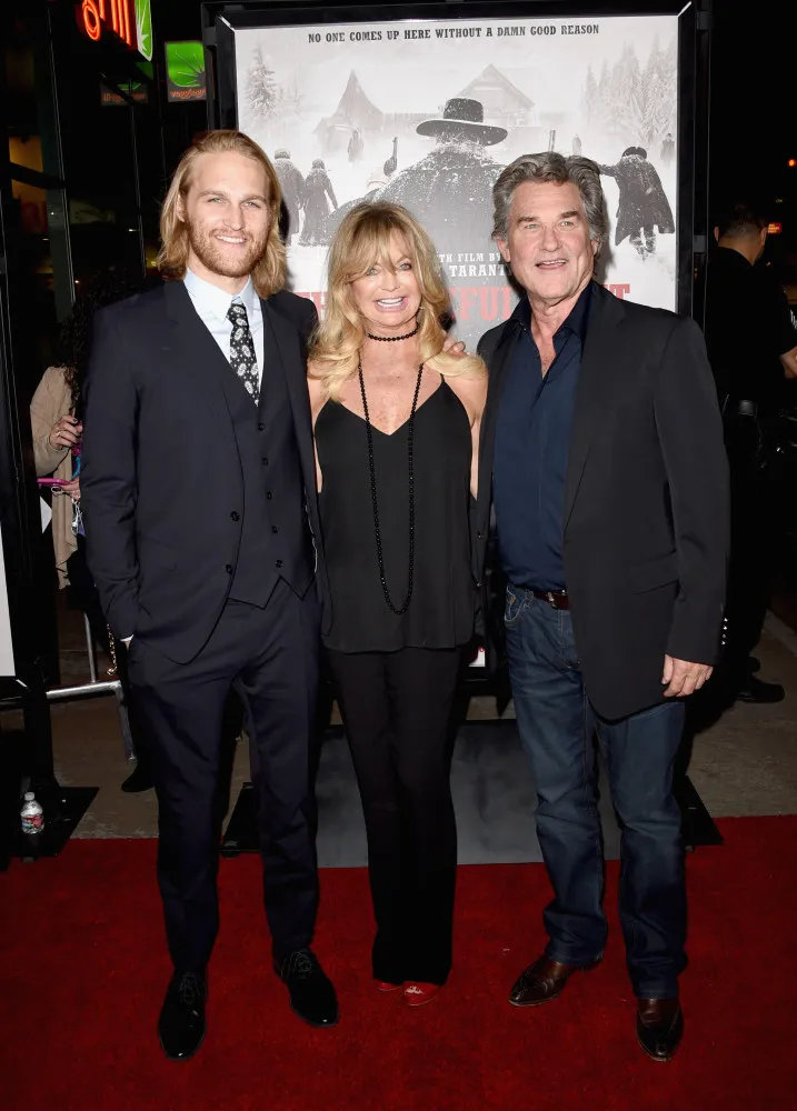 O ator Wyatt Russell, filho de Goldie Hawn e Kurt Russell.