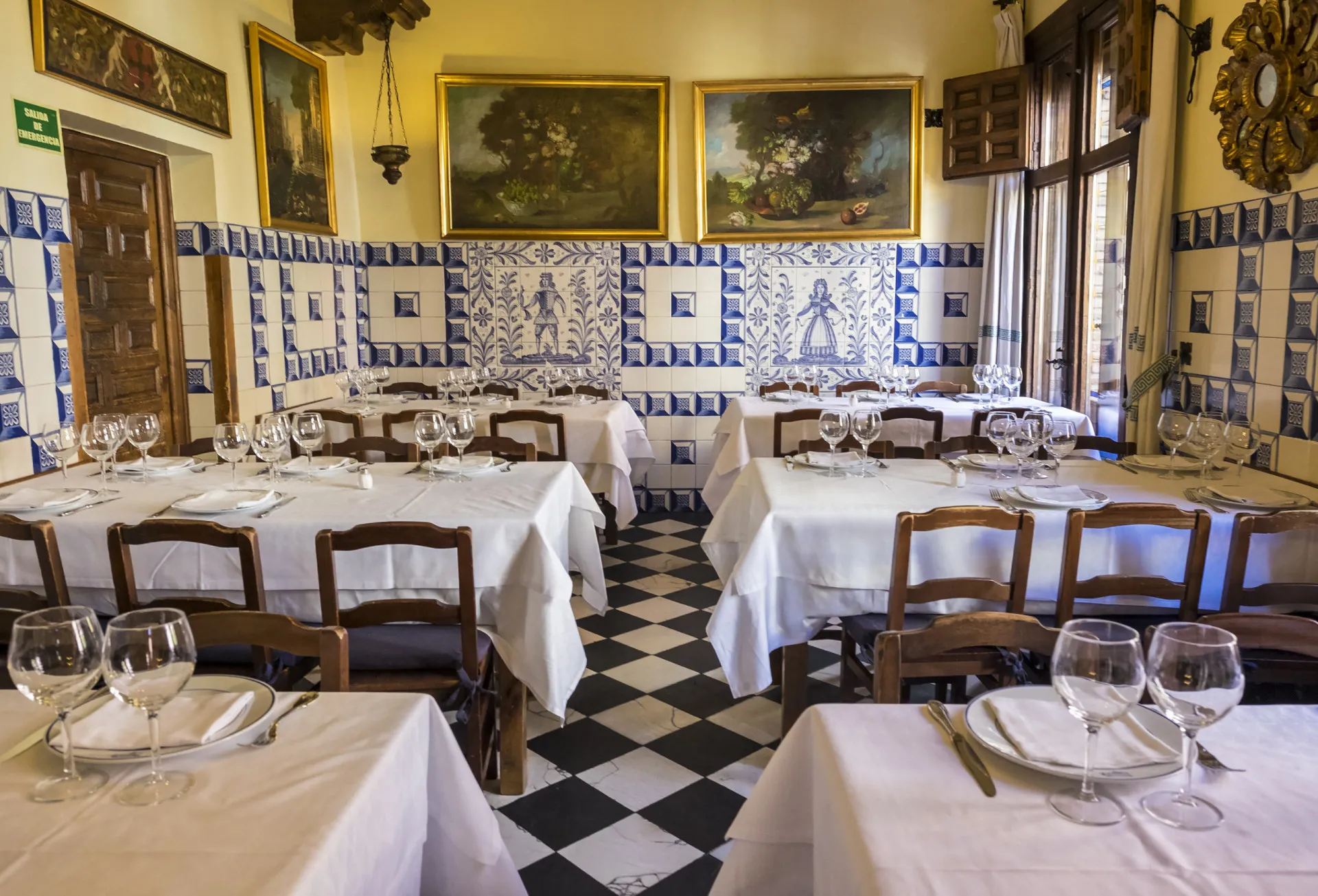 Fachada do Restaurante Botín em Madrid, o restaurante mais antigo do mundo em operação contínua.
