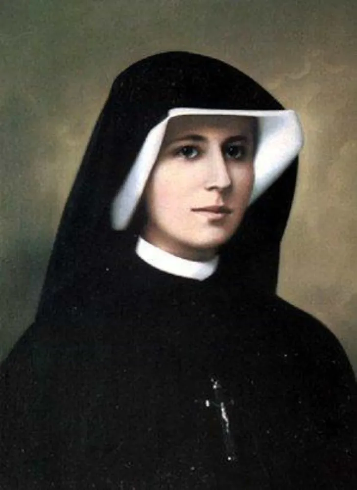 A famosa pintura da Imagem da Divina Misericórdia, com a inscrição 'Jesus, eu confio em Vós'.