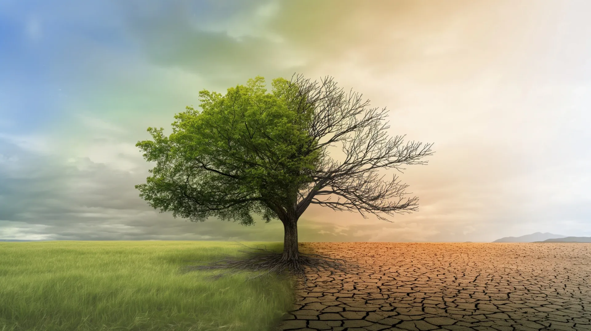 Chaminés de fábrica liberando fumaça, simbolizando a poluição e as mudanças climáticas.